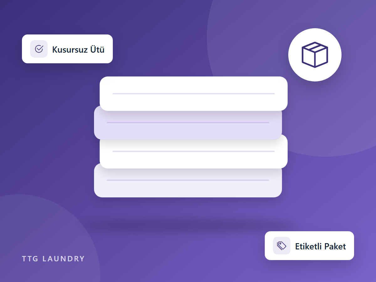 Ütüleme ve paketleme